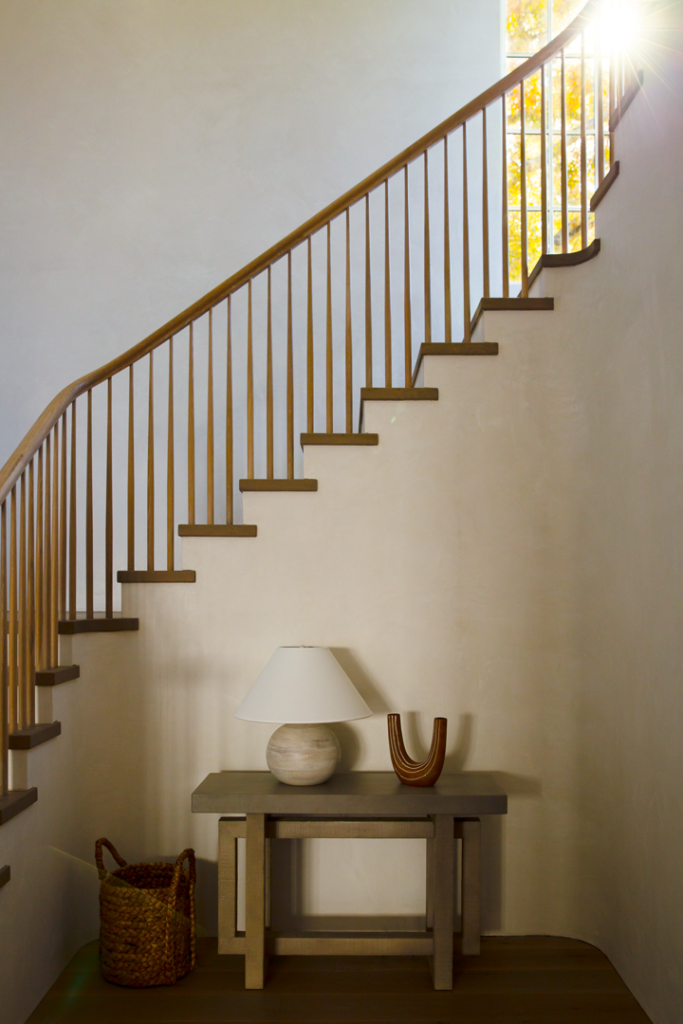 staircase-console-table